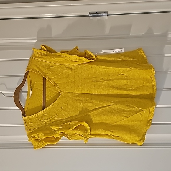 Chico's Tops - Chico's Yellow Top